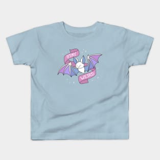 Pastel Goth Bat Kids T-Shirt